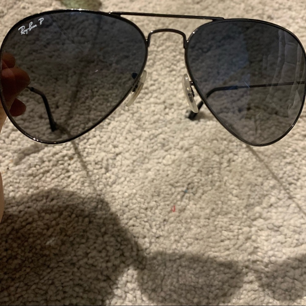 rayban polarized aviators
